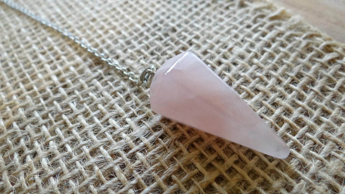 Pendule quartz Rose