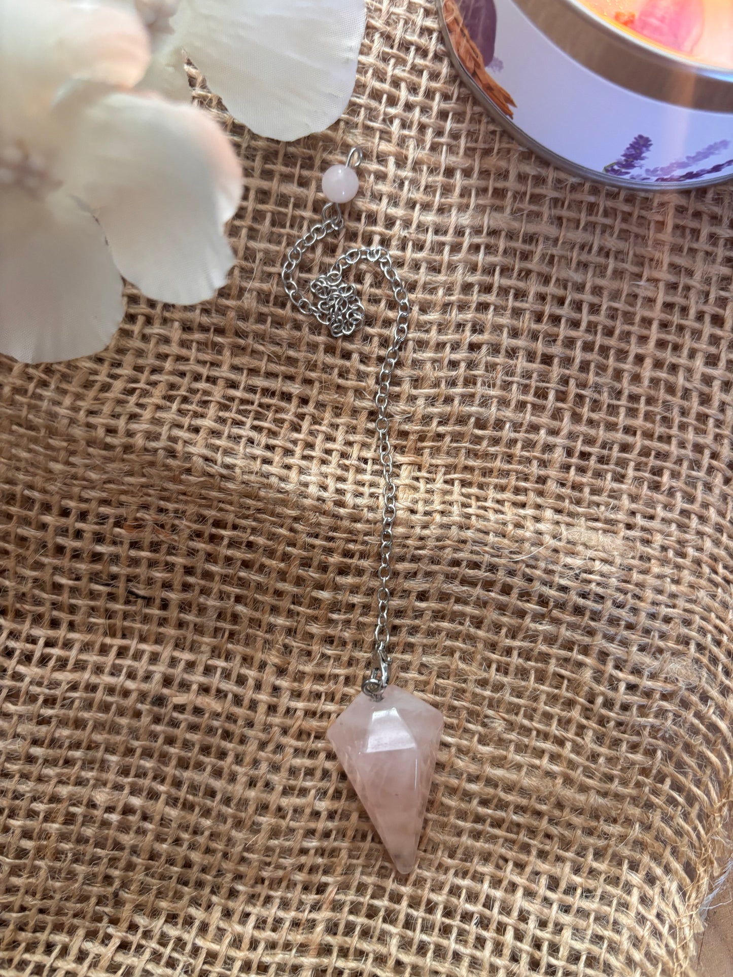 Pendule quartz Rose